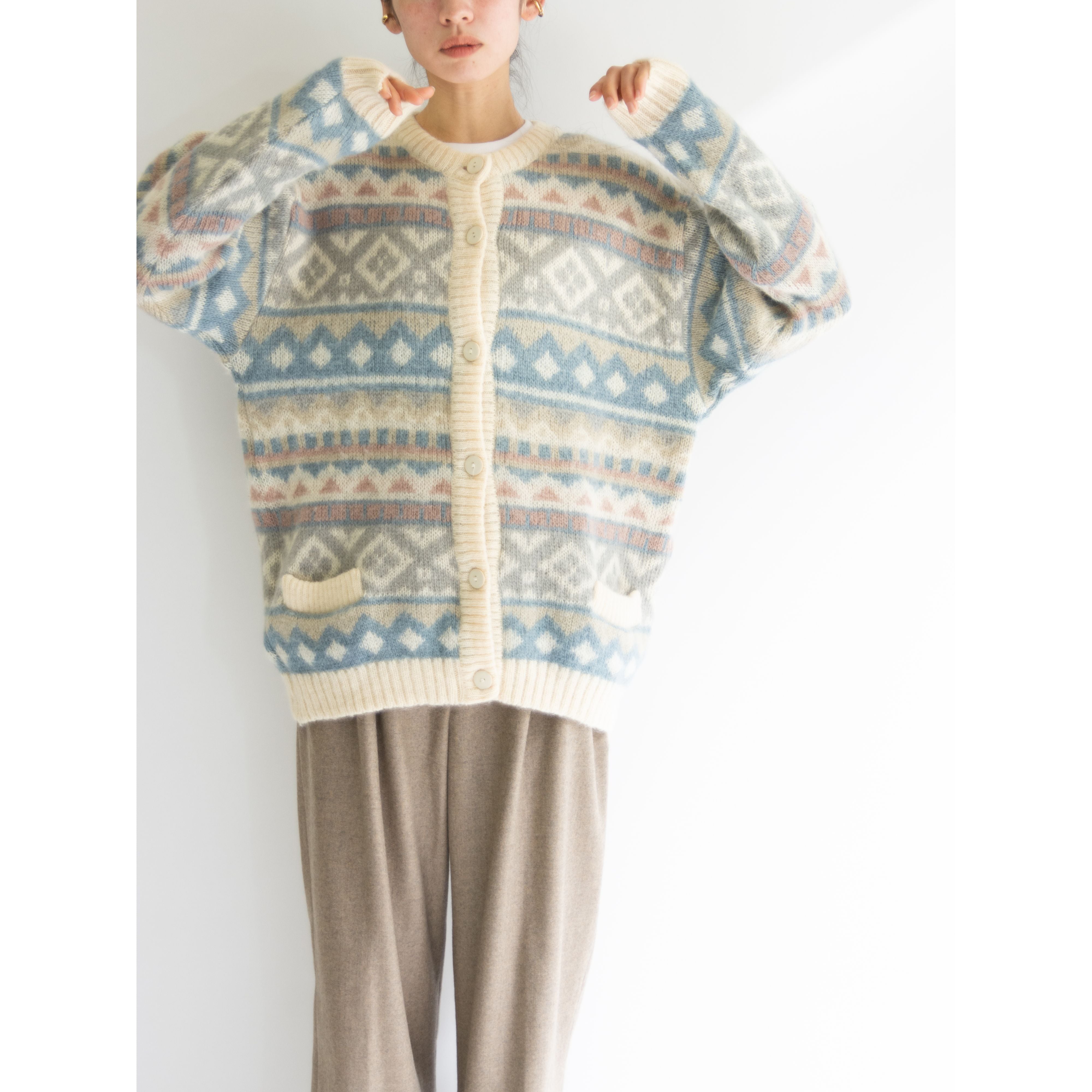 【Icewear】Made in Iceland 100% Wool Nordic Cardigan（アイスランド製 ウールノルディックニットカーディガン セーター）