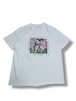 90s flower art tee