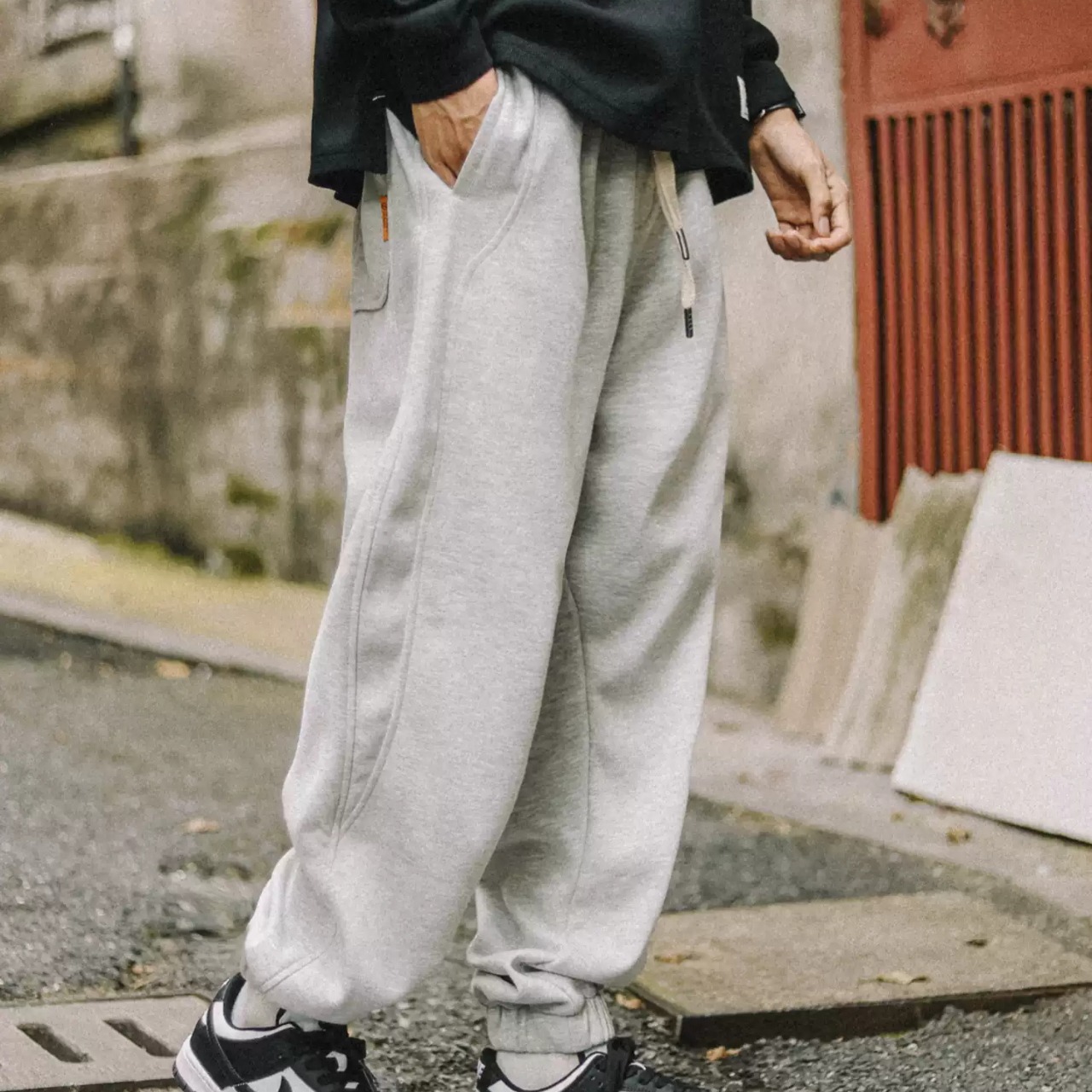 イージーテック・リブスウェットパンツ N3368 - 2