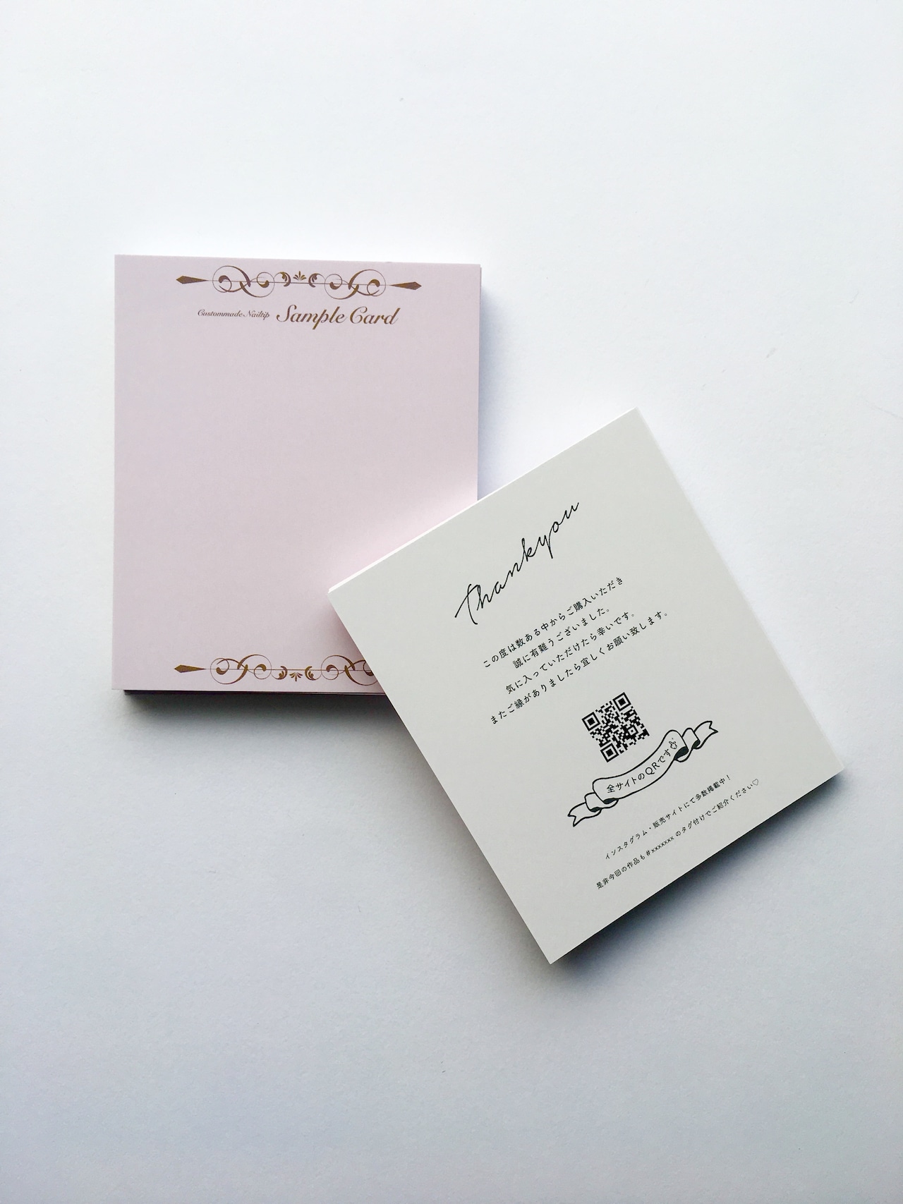 新作 ｜ ネイルチップ台紙  アクセサリー台紙  ｜ ncd_5