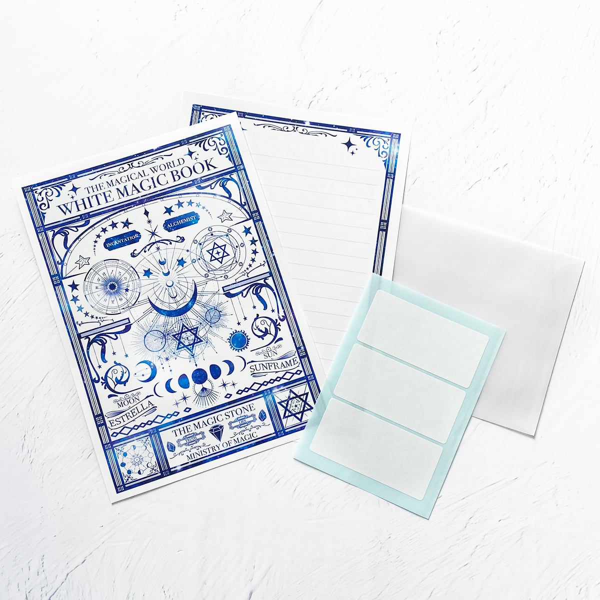 【新品未使用】リボーン レターセット たのめーる】ミドリ レターセット 活版 ブーケ柄 黄 86461006 1セット