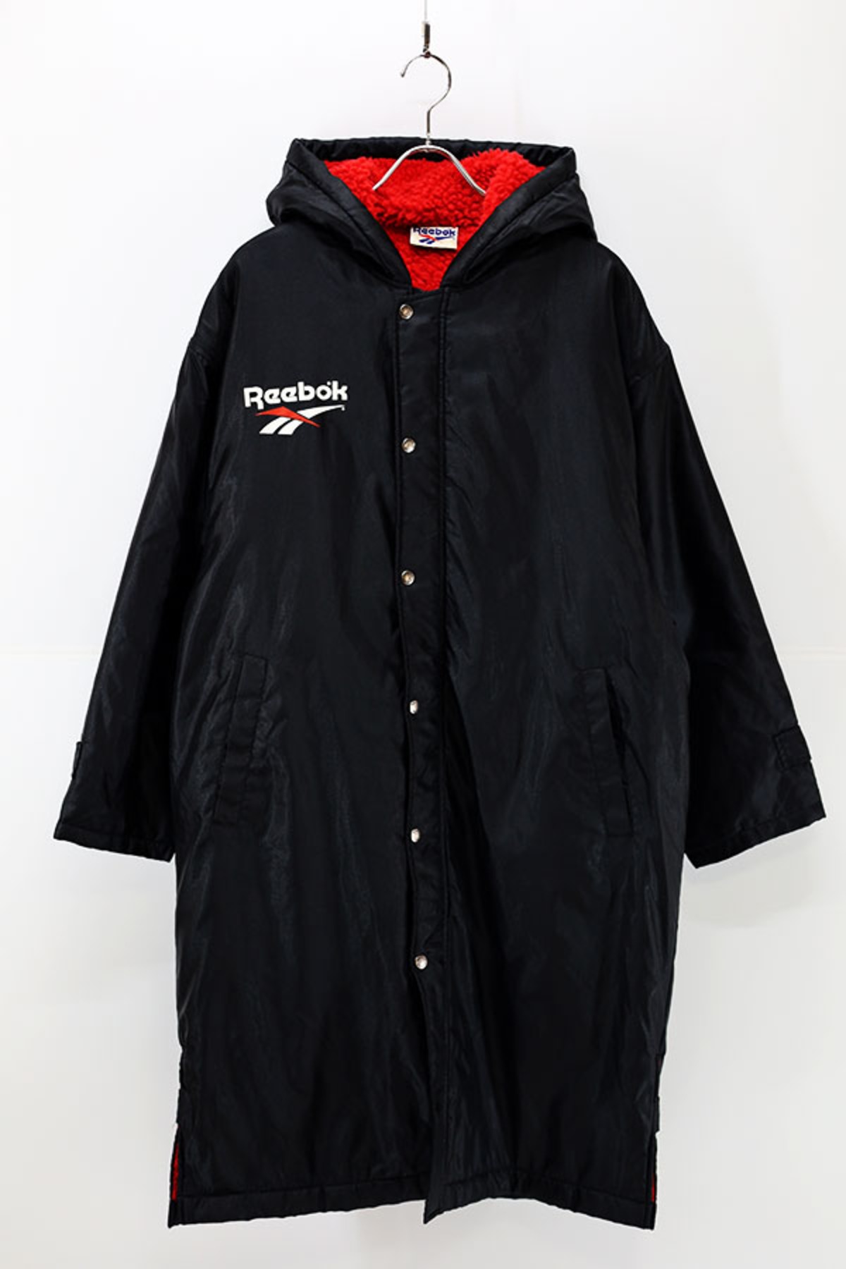 Used 90s Reebok Nylon×Boa over coat jacket Size M 古着 | ear 