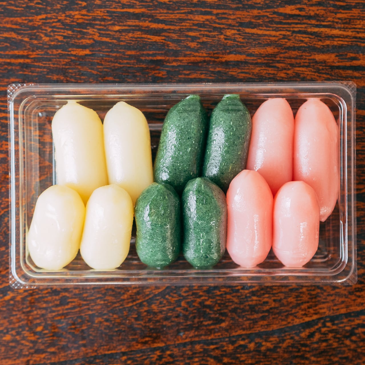 冷凍発送】米粉で作る3種類餡が包まれた伝統餅ソンピョン（12個入り