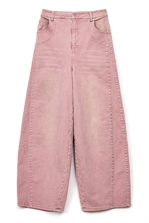 アウラアイラ AULA AILA COCOON SILHOUETTE DENIM PANTS