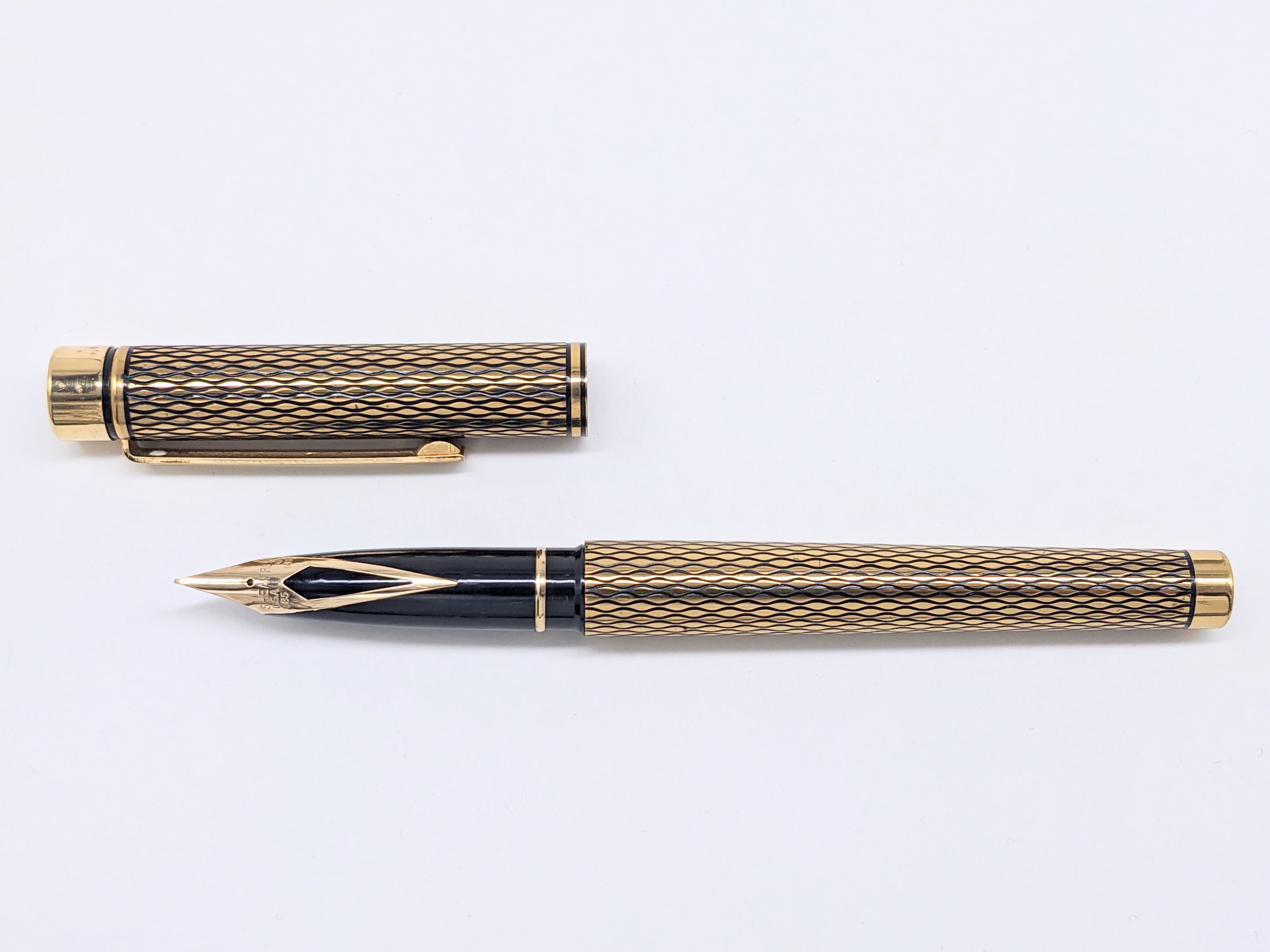 1989 シェーファー タルガ 683 SHEAFFER Targa 683 （細字） 14K