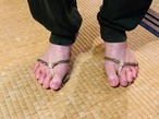 足半草履　精麻使用　備考欄に足のサイズを入れてください