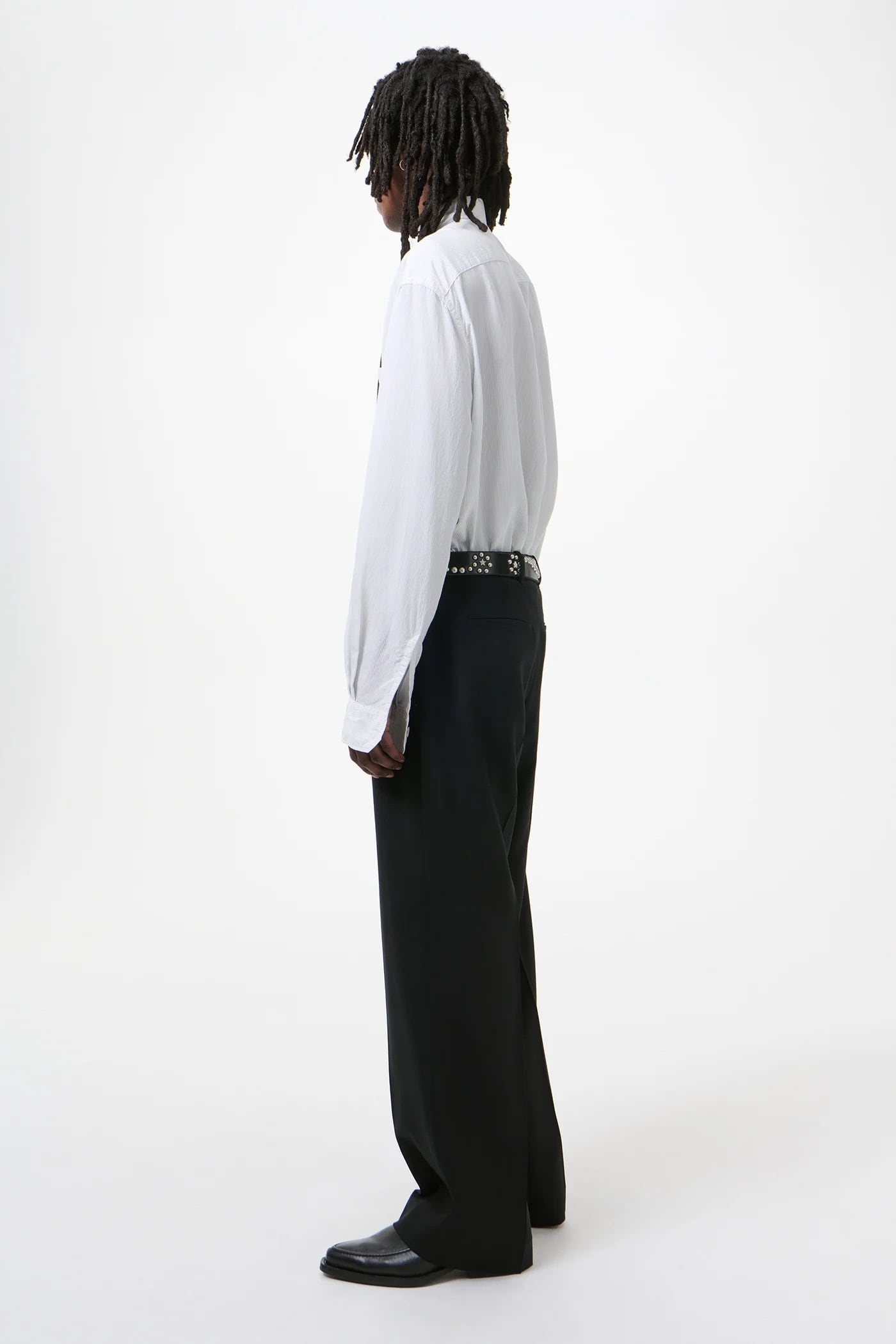 OUR LEGACY BORROWED CHINO Black Panama Wool M421BBPW | BEST