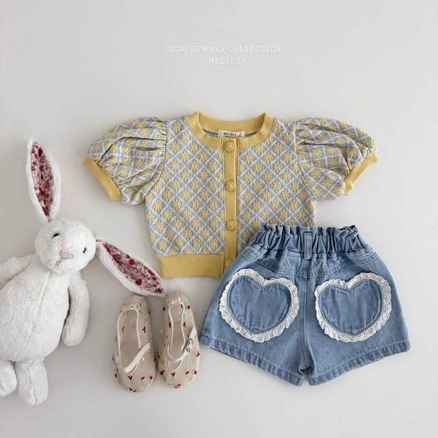 [予約][送料無料]≪MELIKEY≫Rika Floral Puff Cardigan 47