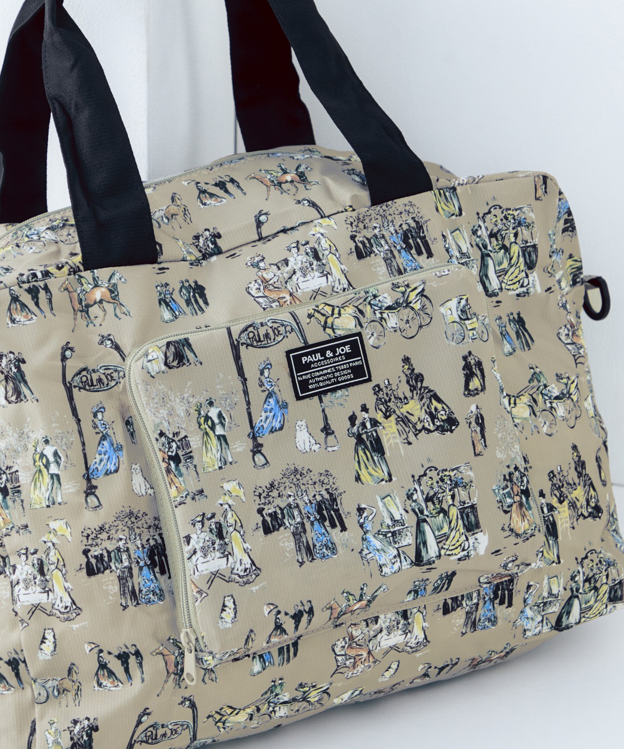 PAUL&JOE ACCESSOIRES : TRAVEL BOSTON BAG PJA-B1442