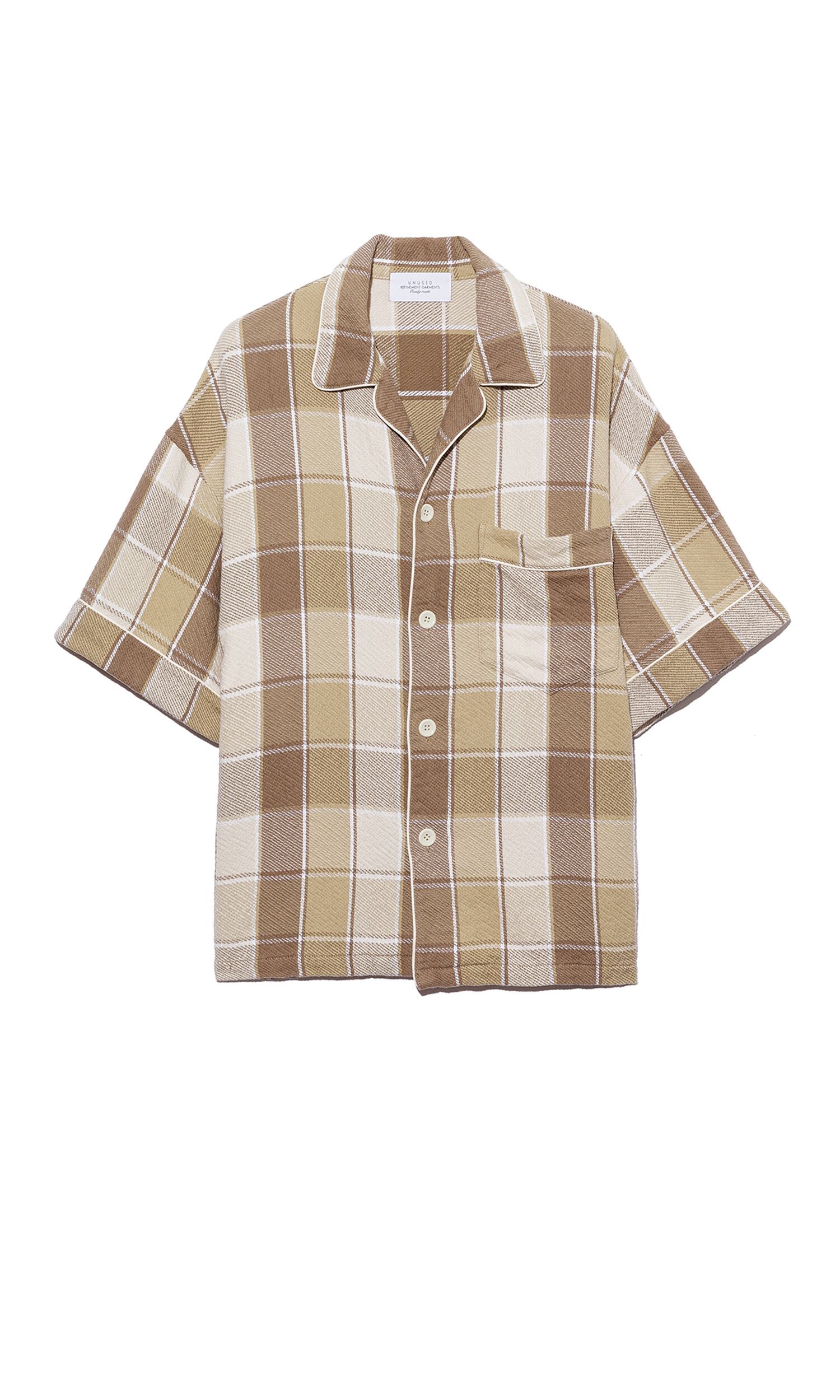 unusd 22aw ウールアルパカシャツ
