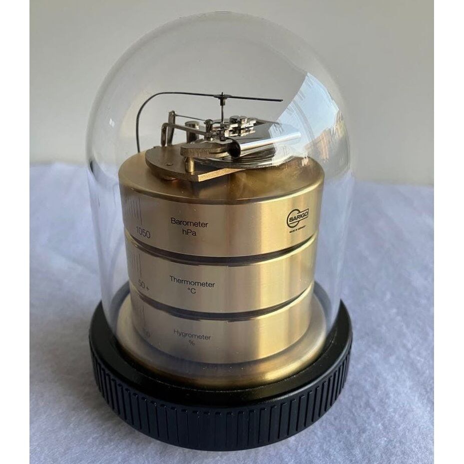 バリゴ温湿気圧計 卓上用ドーム型 ドイツ