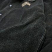 LINCOLN ELECTRIC suede leather work jacket