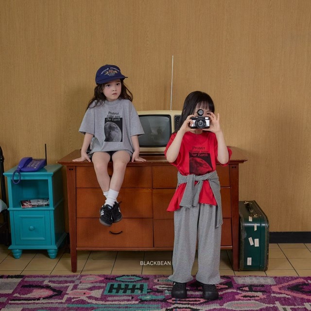 [予約][送料無料]≪blackbean≫Space T-shirt (kids) 23