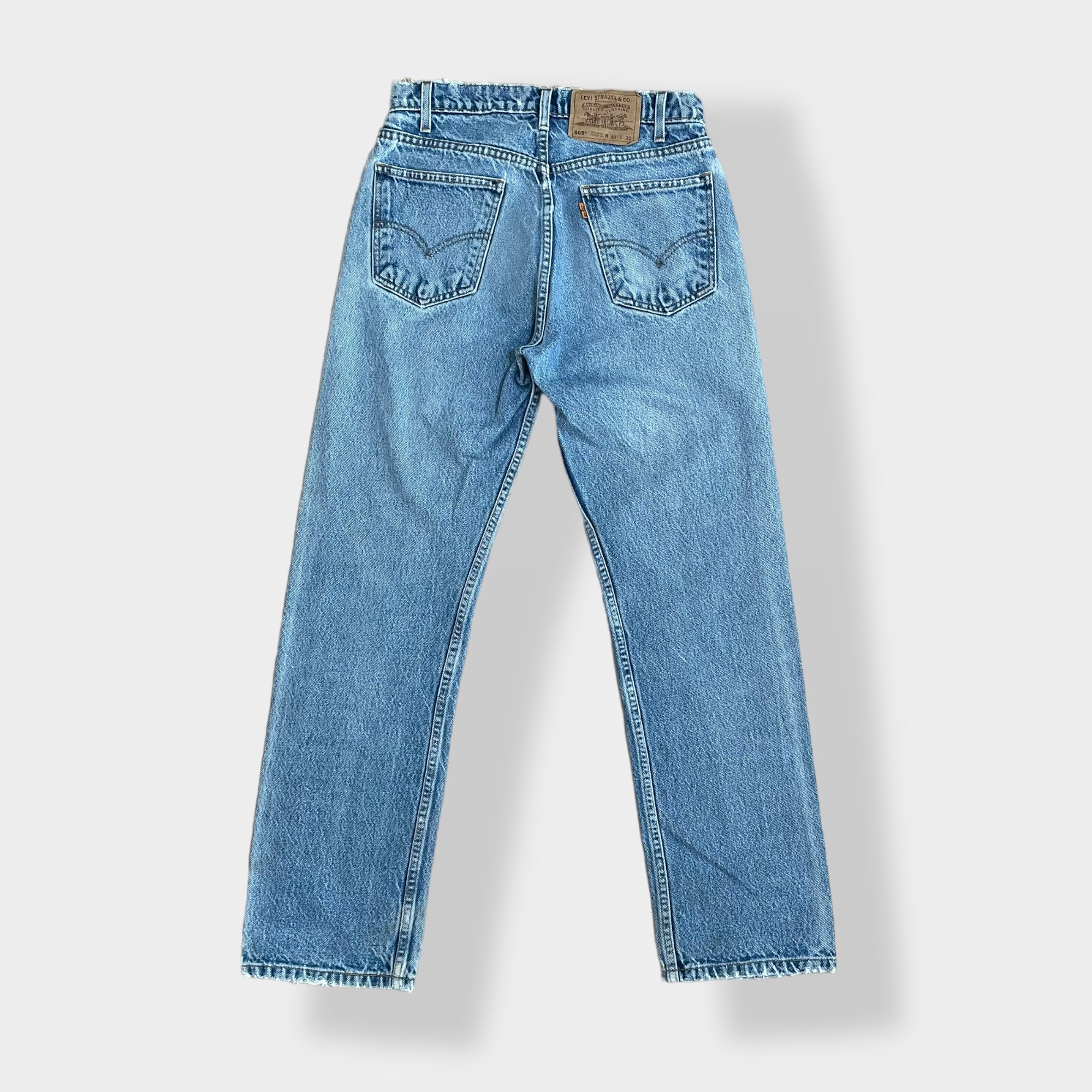 LEVI'S】505 オレンジタブ ボタン裏977 デニム ジーンズ ジーパン