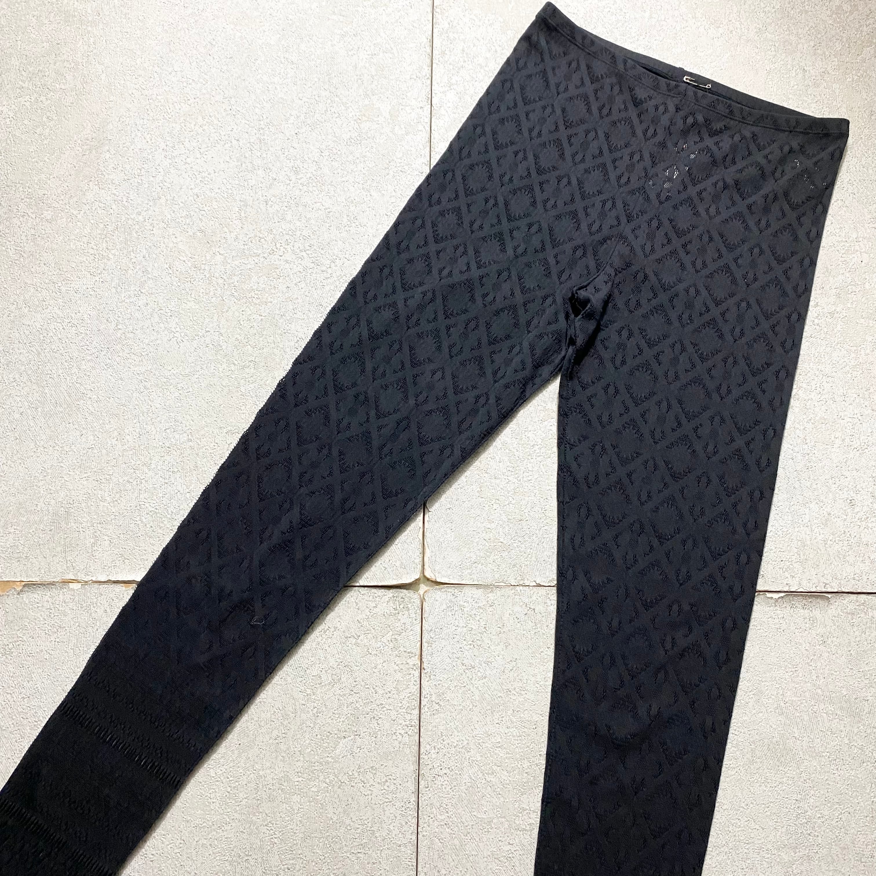 PLEATS PLEASE ブラックプリーツレギンス ISSEY MIYAKE プリーツレギンス ブラック 新品 ピンク プリーツ