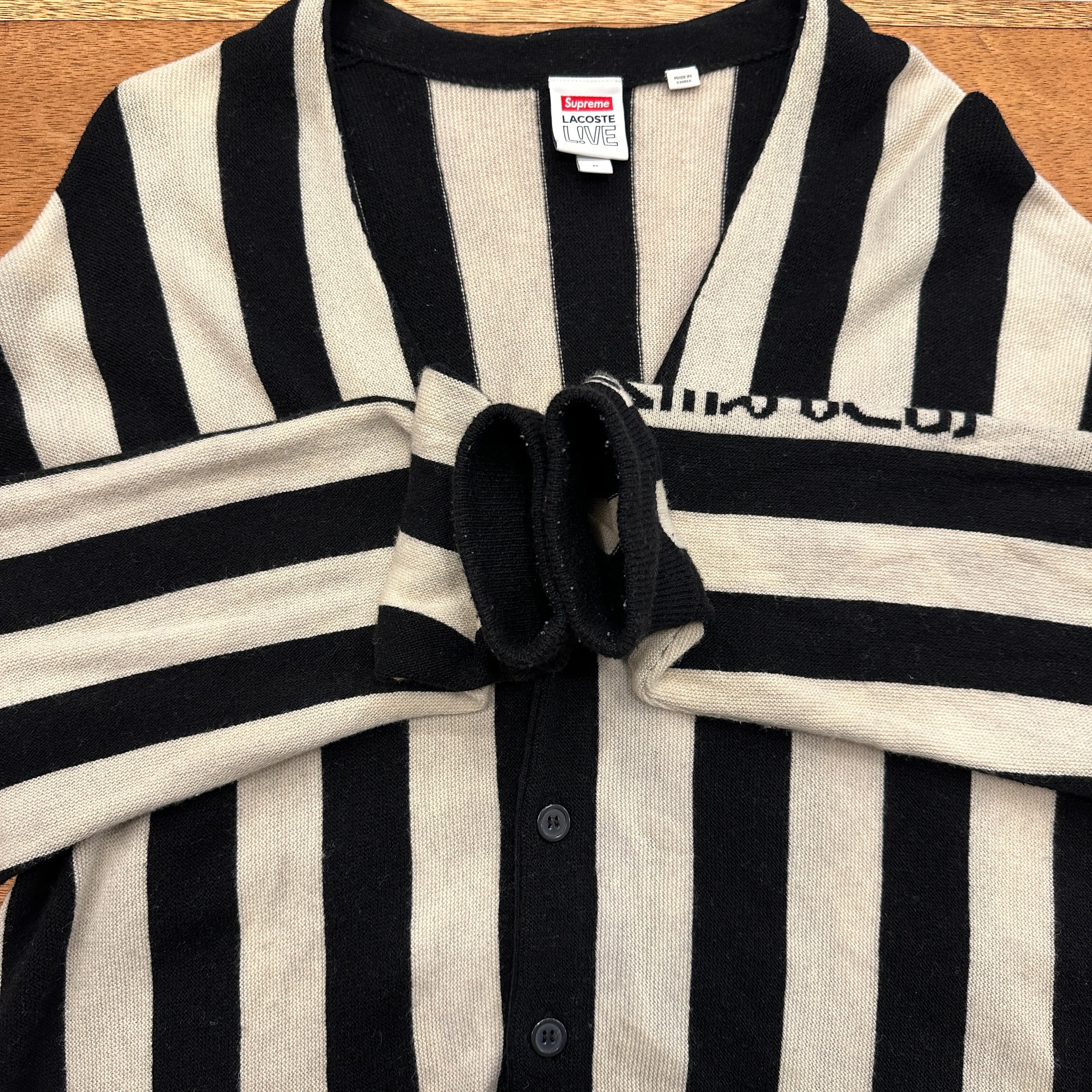 SUPREME×LACOSTE CARDIGAN M | safarionline