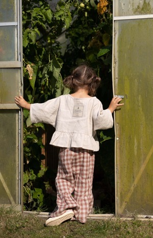 【予約】SHOMKA LINEN TEE 'DANCER'
