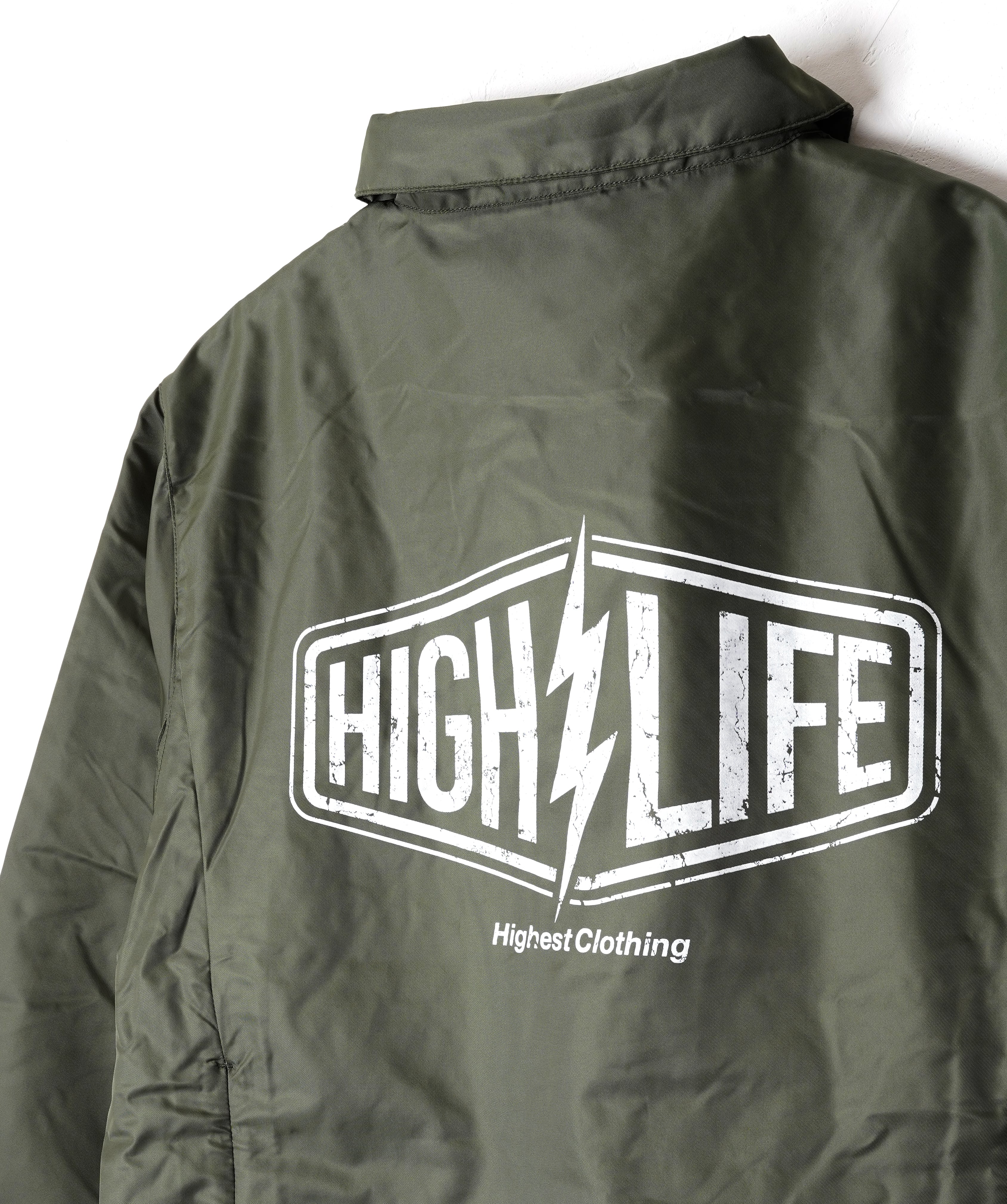 【Vin & Age × HIGH LIFE】ベンチレーションコーチジャケット【KHAKI】 | highlife powered by BASE