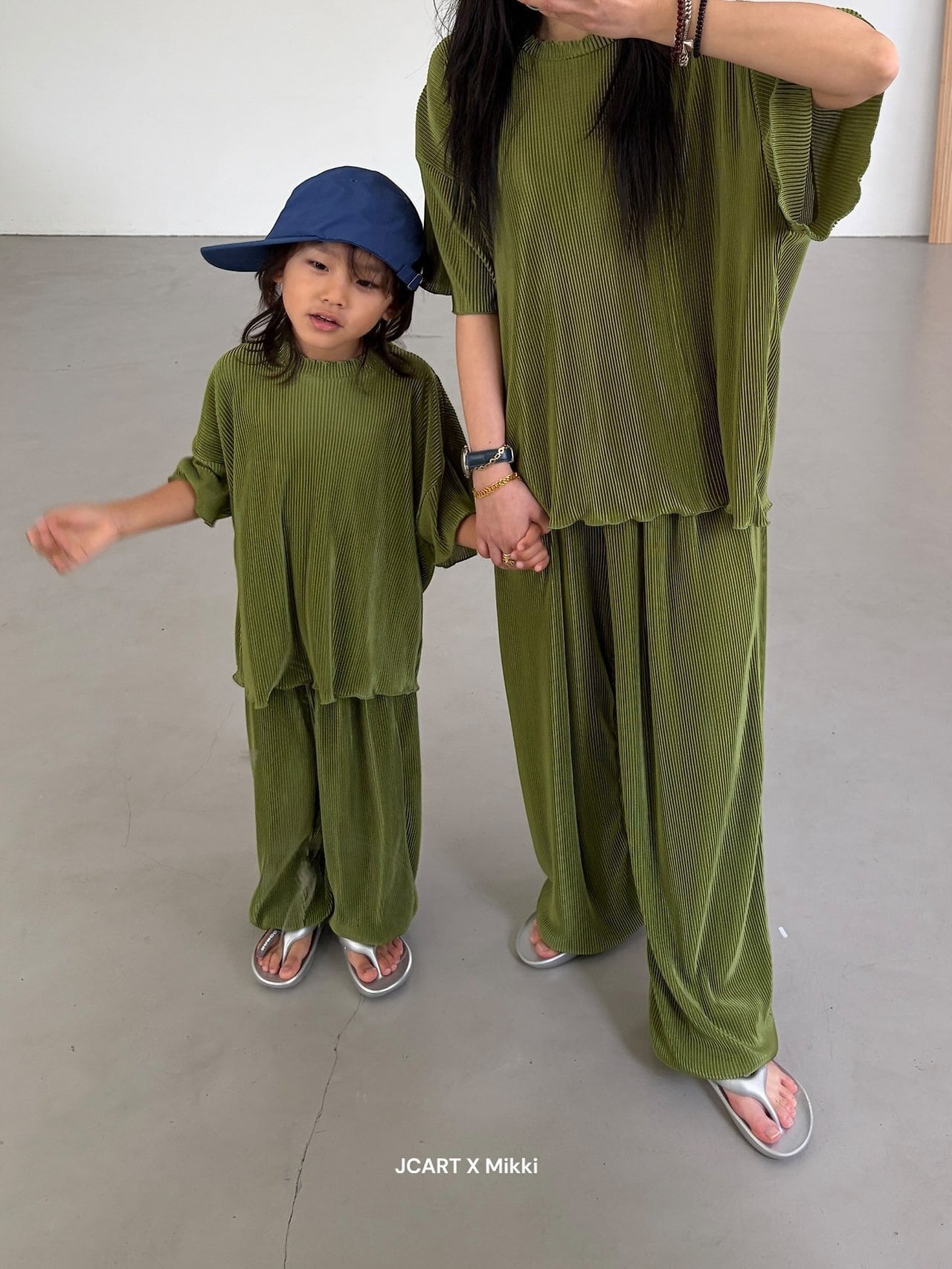 【予約】pleats jogger pants/S-4XL size