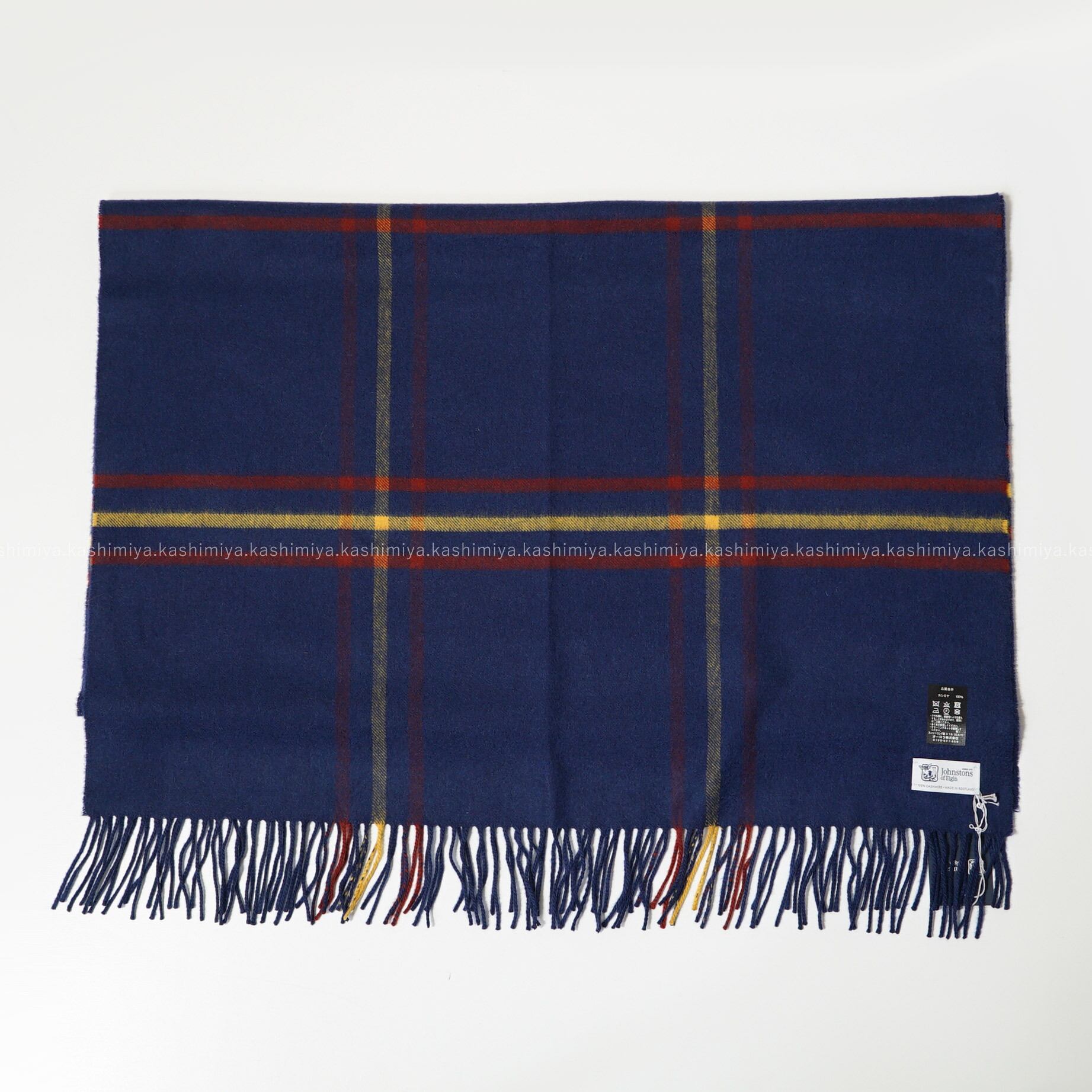 国内正規品・新品・日本限定色 Johnstons カシミヤ大判ストール