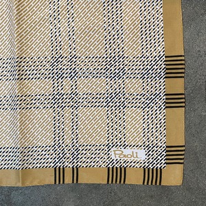 USED check design scarf