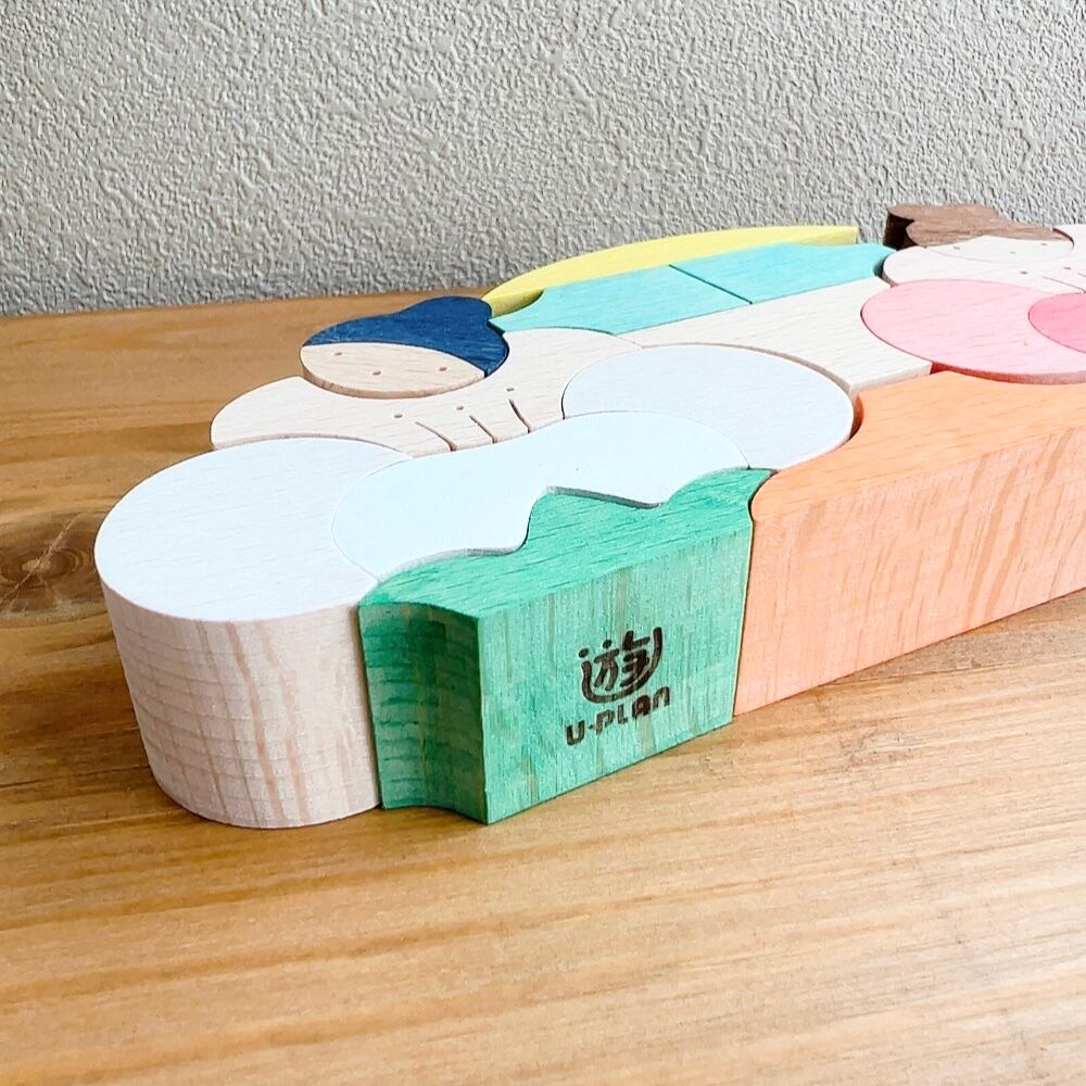 小黒三郎　組み木　ひな人形 小黒三郎 組み木 ひな人形 鯛雛 木のおもちゃ専門店 こどもの木