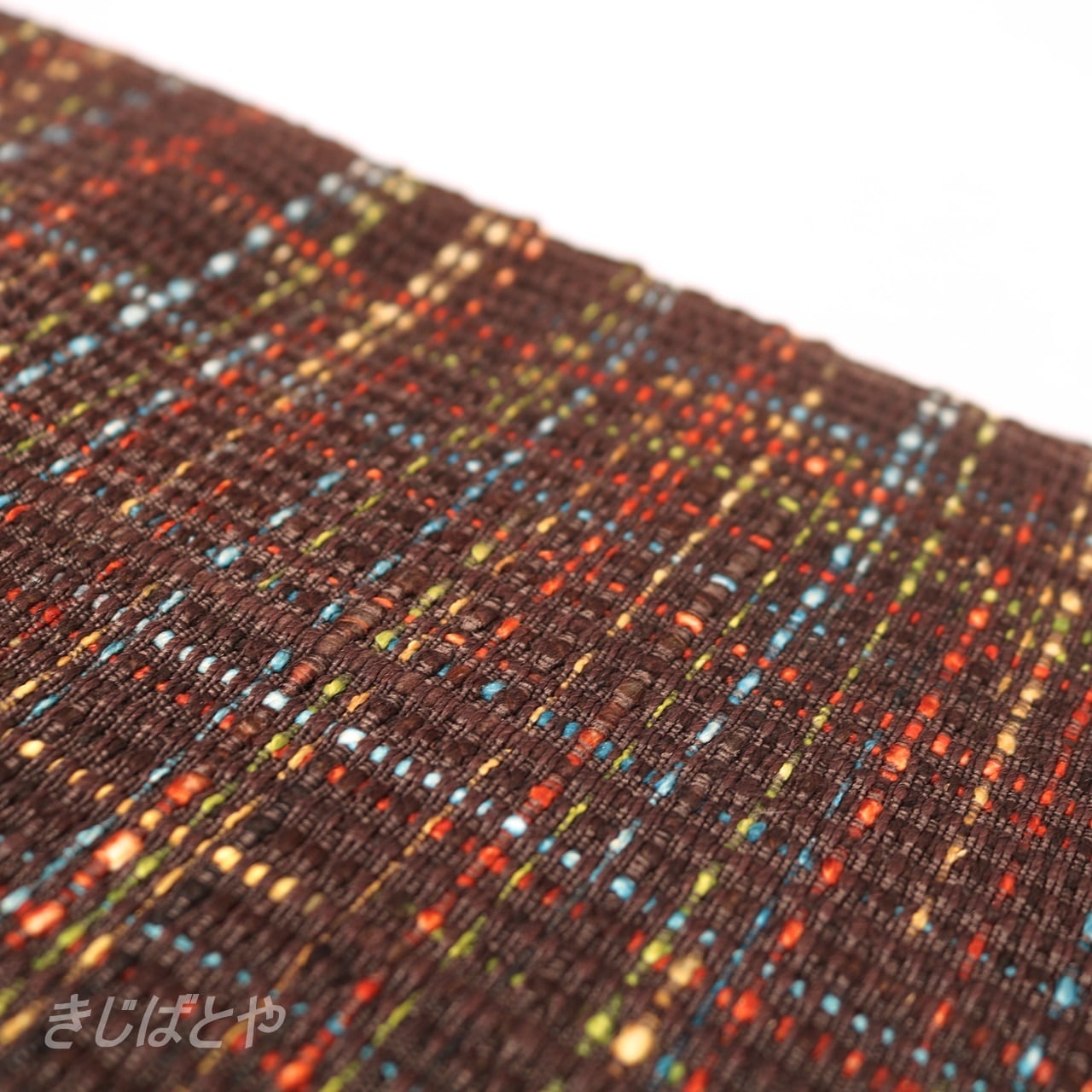 とろけるチョコ柄 半幅帯【出品限り】