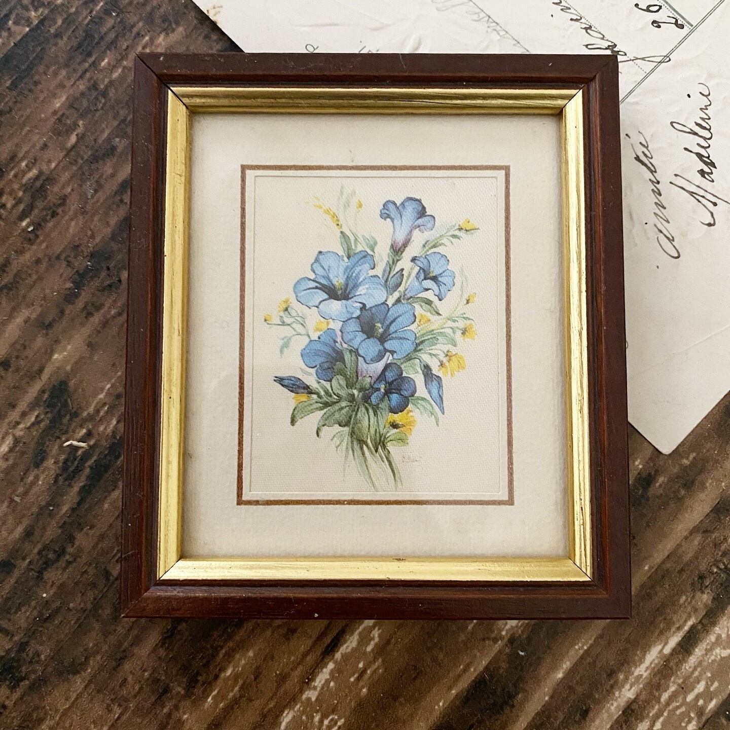 1920年代 ガラスの足つきジュエリーケース【フランスアンティーク