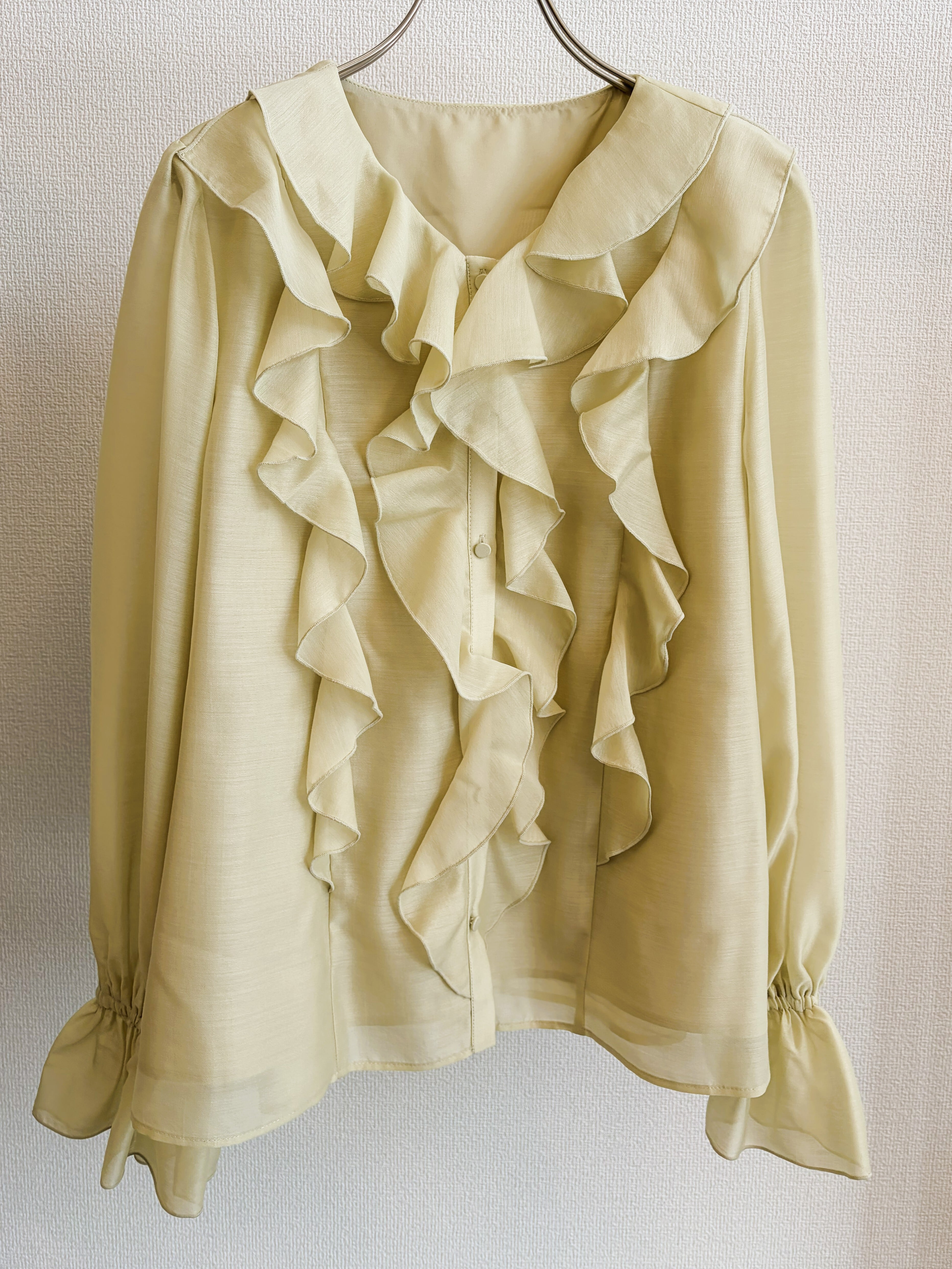 9286KT】シアーラッフルブラウス（9113-61056） | 9286 Fashion Lab