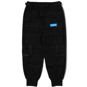 SALE 送料無料【HIPANDA ハイパンダ】メンズ パンツ MEN’S CARGO PANTS / BLACK