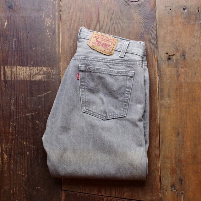 1990s Levi's 501 - 0636 Grey Jeans / リーバイス 先染め グレー