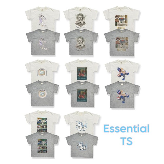 【取寄】mollybin｜essential tee (mom)｜エッセンシャルT（ママ）｜FREE｜kids&jr｜26 spring