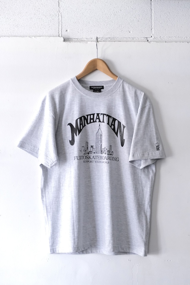 FSB S/S Tee 'MANHATTAN'　Gray,Black