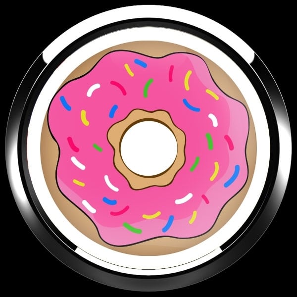 ゴーバッジ(ドーム)（CD0901 - Seasonal SPRINKLED DONUT） - 画像3