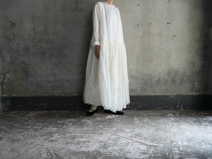 kaval Linen gauze Cache-coeur Gather Dress