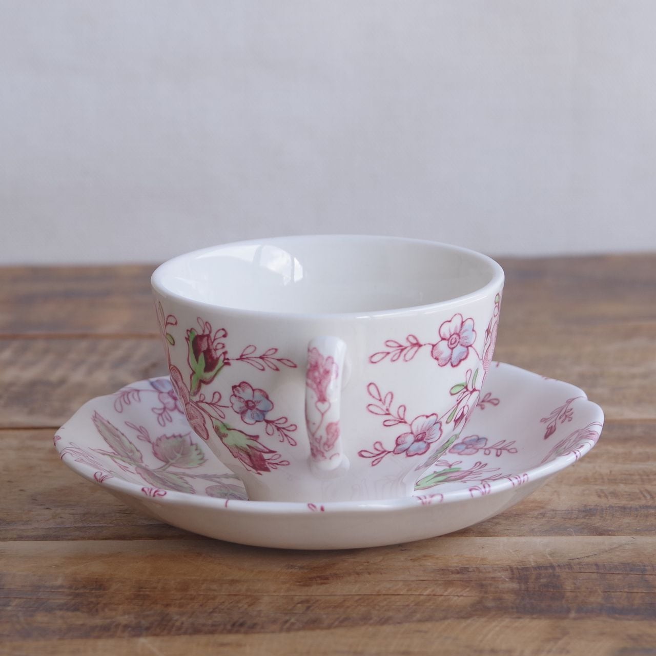 ジョンソンブラザーズ ローズチンツ ティーカップ&ソーサー