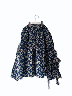 L/B Pt. WRAP SKIRT col.NAVY / KIDS F