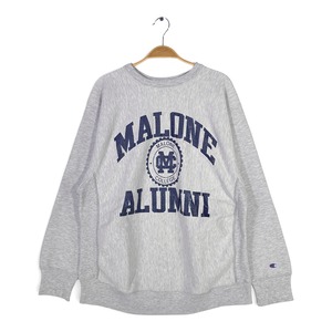 80s チャンピオン USA製 リバースウィーブ トリコタグ ヴィンテージ スウェット カレッジ 3段プリント CHAMPION 大きいサイズ XXL 古着 CF1011