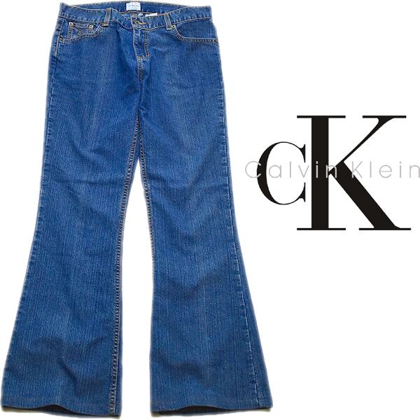 CK Calvin Klein カルバン・クライン デニムパンツ フレア