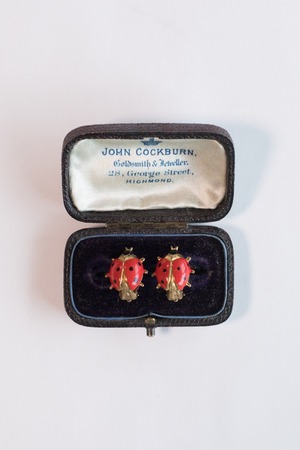 【Run Rabbit Run Vintage】Ladybug earring