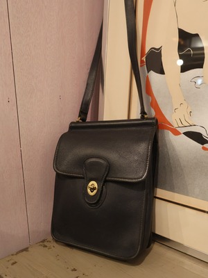 OLD COACH leather shoulder bag【1790】