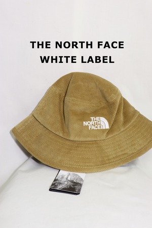 THE NORTH FACEバケットハットキャメル/ホワイトレーベル日本未入荷M