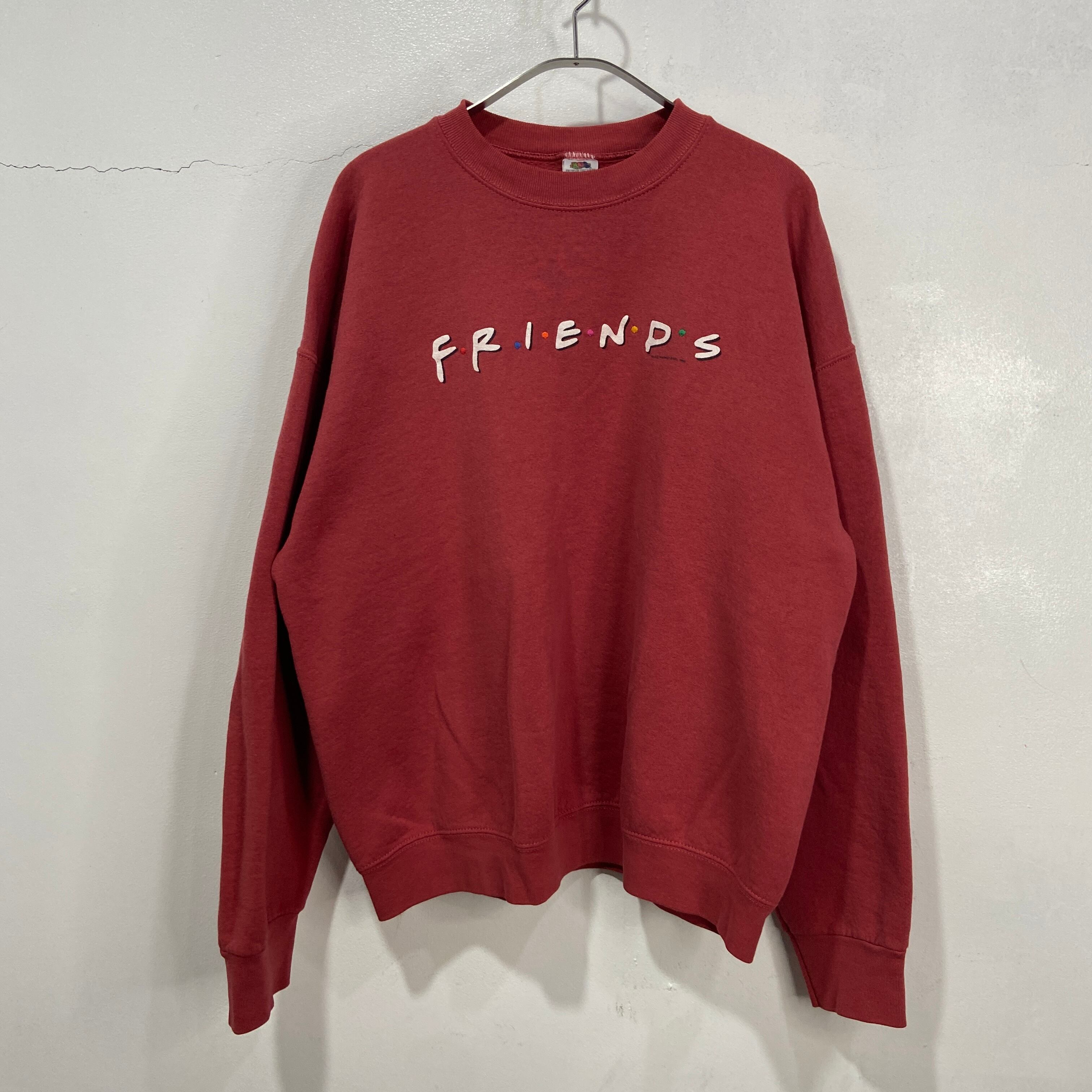 送料無料』FRIENDS フレンズ ロゴスウェット 90s 海外ドラマ USA製 