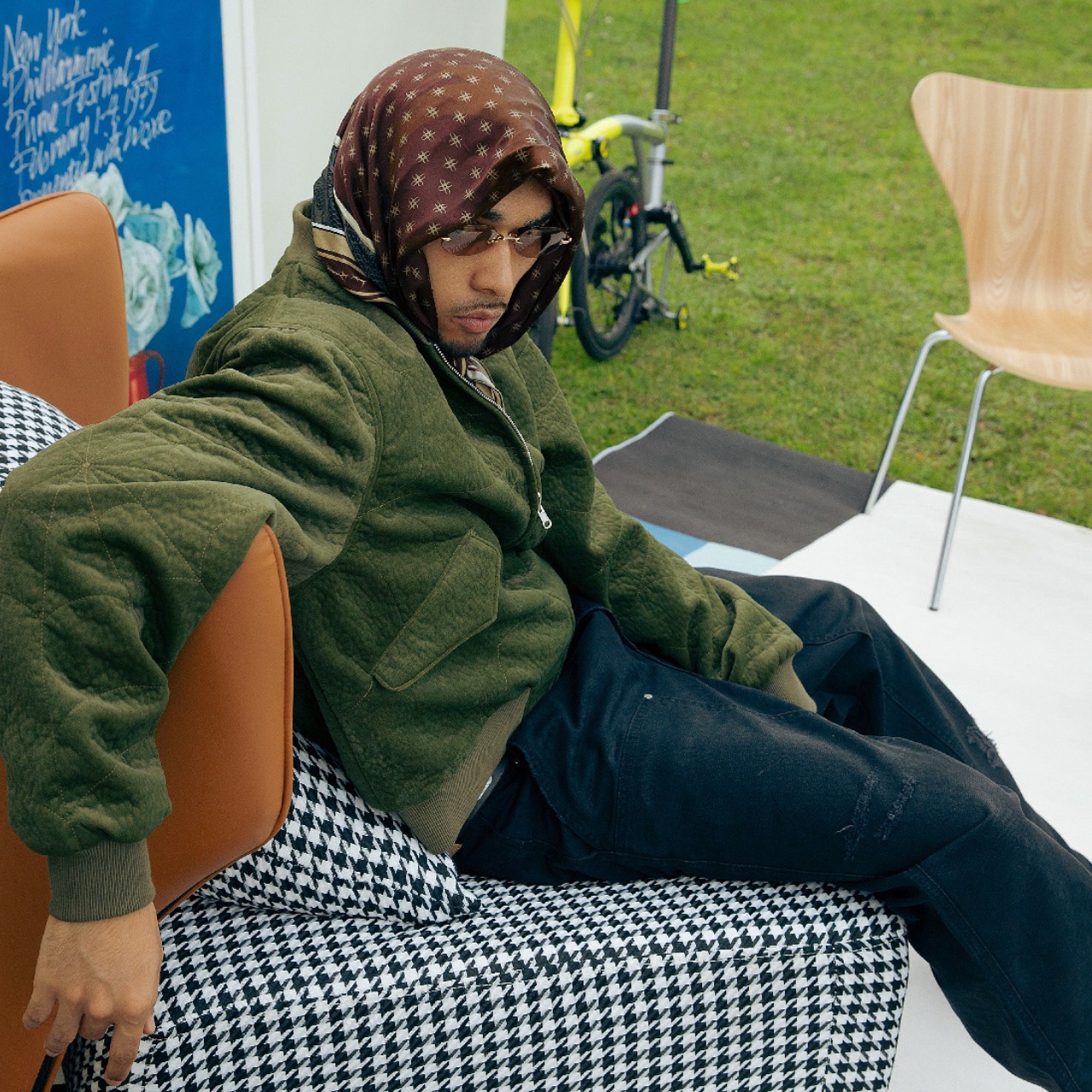 スパイダーステッチ ボンバージャケット K5492 - 5