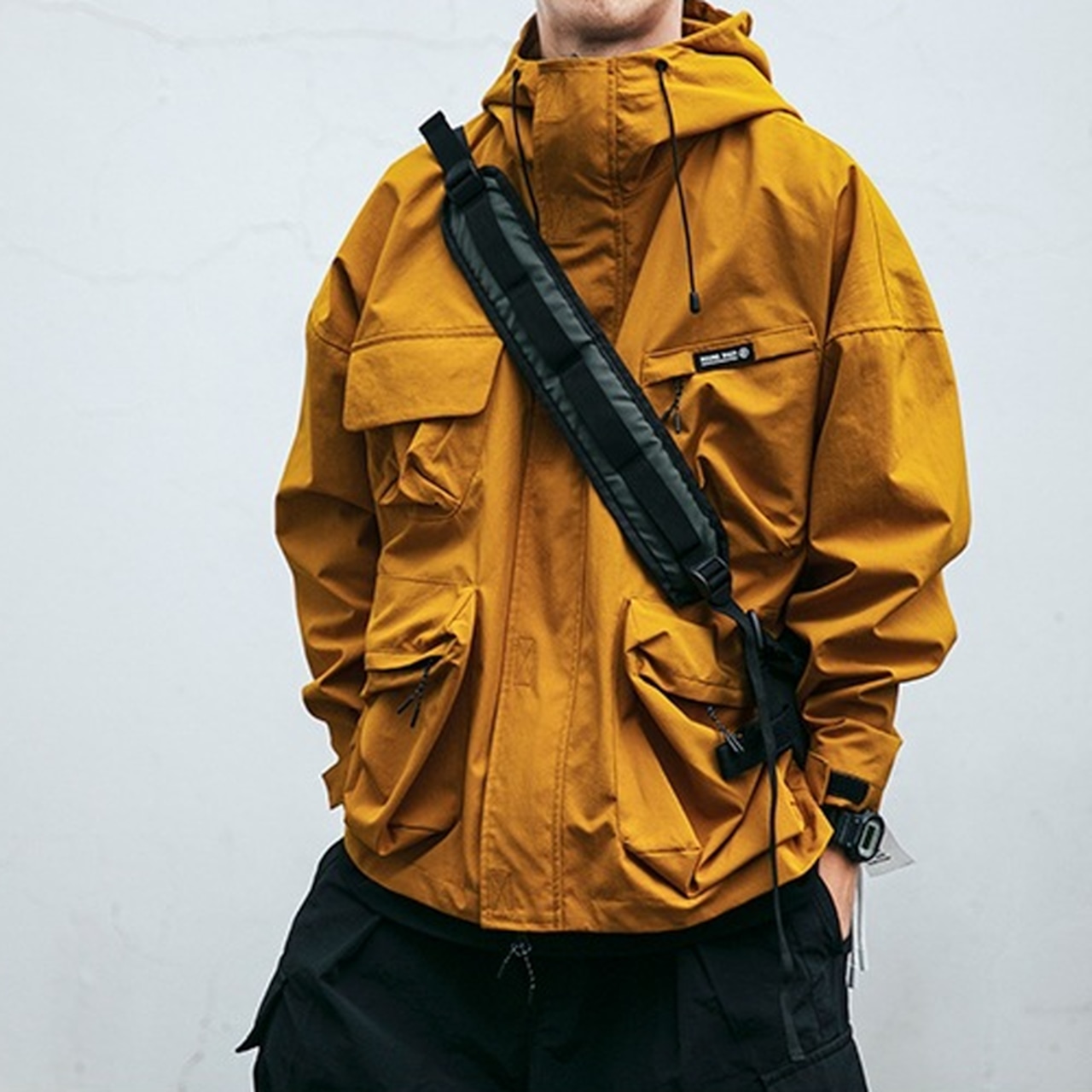 Stand collar utility jacket 0065 - 9