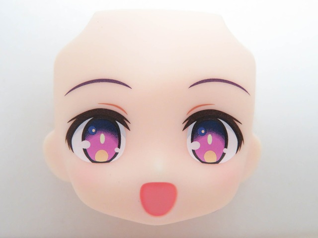 【SALE】【2454】 夜刀神十香 制服Ver. 顔パーツ 笑顔（通常）　ねんどろいど