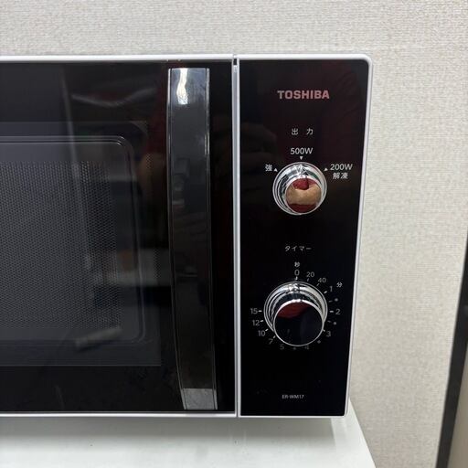 ⭐️TOSHIBA⭐️電子レンジ 2023年 17L 大阪市近郊配送無料 | 関西