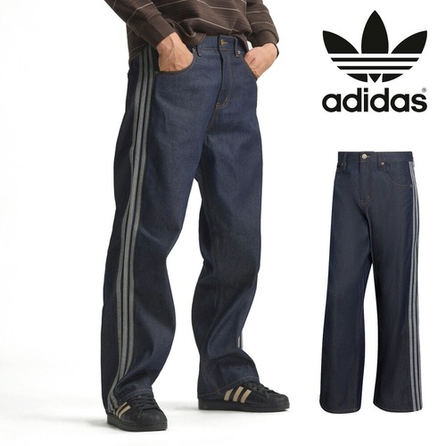アディダス オリジナルス アディカラー ロウ デニム パンツ adidas Originals ADICOLOR RAW DENIM PANTS KS6924