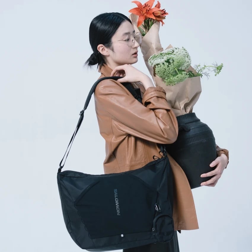SALOMON（サロモン）ACS SHOULDER BAG -BLACK ユニセックスショルダー