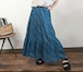 doux bleu　batikパターン スカート